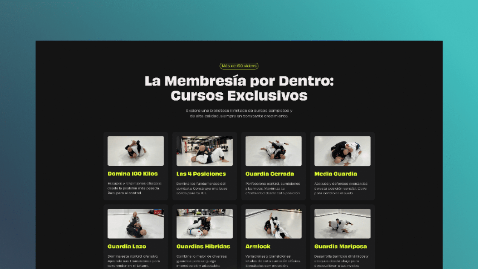 Proyecto de diseño web para lock flow bjj